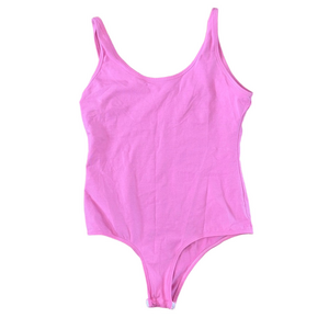 Sunro Pink Bodysuit Large